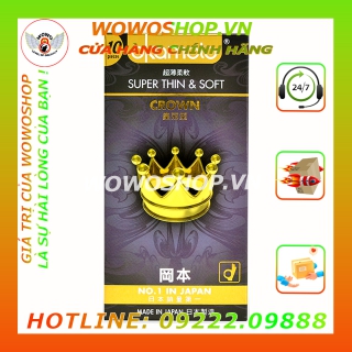 Bao Cao Su-Bao Cao Su Cao Cấp-Shop Bao Cao Su Choi-Shop BCS-Bao Cao Su Okamoto Crown Size-Shop Bao Cao Su Quận 10