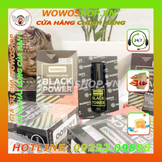 Thuốc Xịt Lâu Ra-Thuốc Lâu Ra-Xịt Kéo Dài Thời Gian Quan Hệ-Chai Xịt Lâu Ra-Bamboo Black Power-Shop Bao Cao Su Quận 7