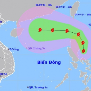 Bão Yagi Đang Hướng Vào Biển Đông, Khả Năng Đạt Cường Độ Rất Mạnh