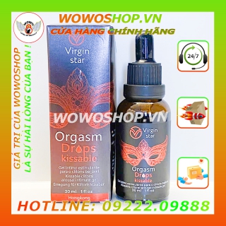Gel Bôi Trơn-Gel Bôi Trơn Dưỡng Hàng-Gel Bôi Trơn Cải Thiện Sinh Lý-Gel Bôi Trơn Orgasm Drops Kissable-Shop Bao Cao Su Quận 6