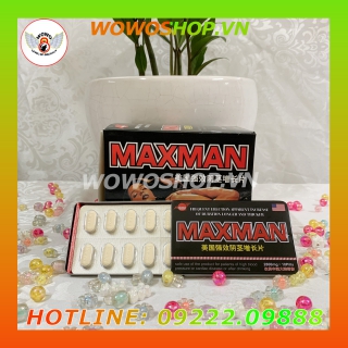 Thuốc Uống Cường Dương Tăng Cường Sinh Lý-Cường Dương Maxman Hộp 10 Viên-Shop Bao Cao Su Quận 1 Sài Gòn