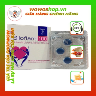 Thuốc Uống Cường Dương Tăng Cường Sinh Lý-Thảo Dược Hỗ Trợ Sinh Lý Nam-Siloflam 100-Shop Bao Cao Su Quận 9 Sài Gòn