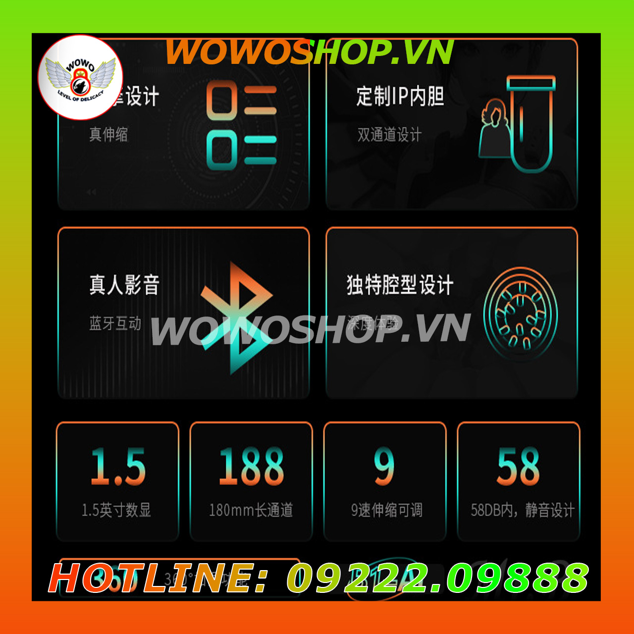 Đồ Chơi Người Lớn|Dụng Cụ Tình Yêu Nam|Âm Đạo Giả Cao Cấp|Lồn Giả|Wowoshop.vn