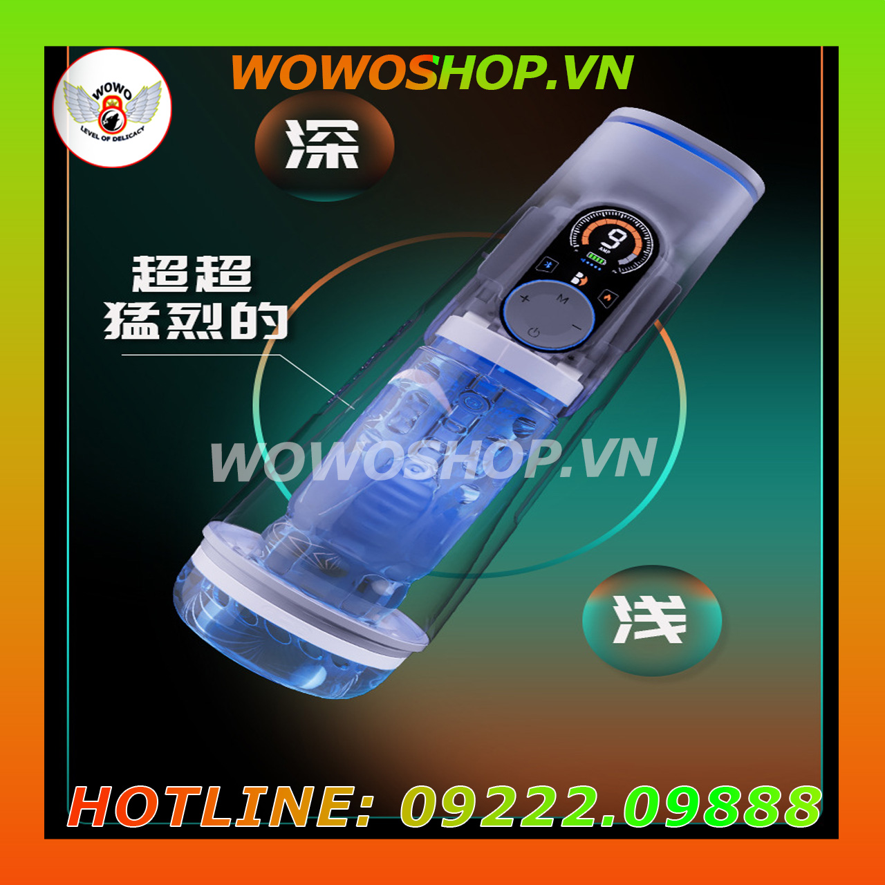 Đồ Chơi Người Lớn|Dụng Cụ Tình Yêu Nam|Âm Đạo Giả Cao Cấp|Lồn Giả|Wowoshop.vn