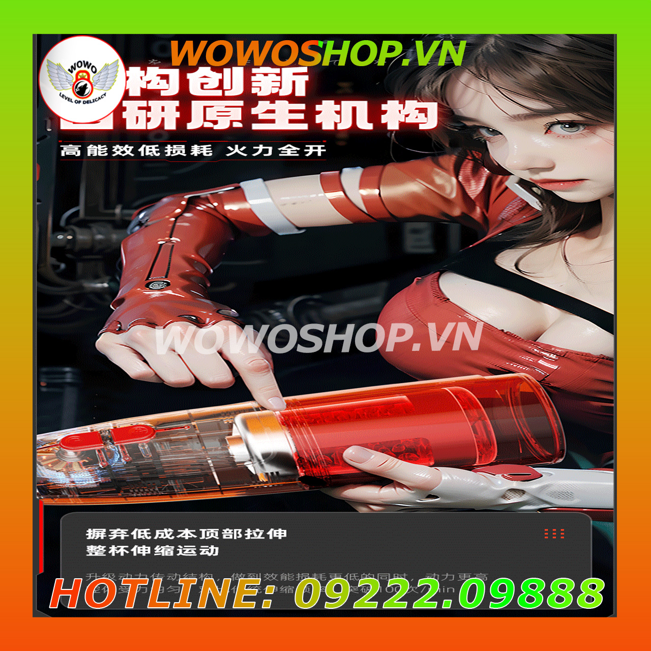 Đồ Chơi Người Lớn|Dụng Cụ Tình Yêu Nam|Âm Đạo Giả Cao Cấp|Lồn Giả|Wowoshop.vn