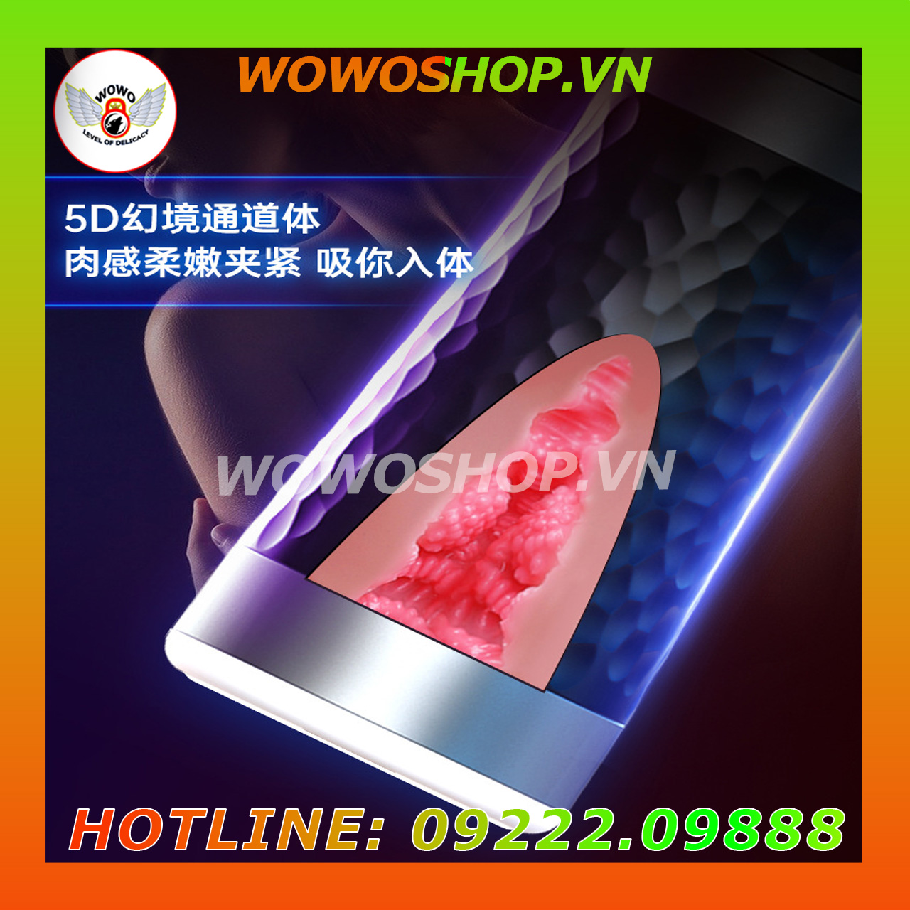 Đồ Chơi Người Lớn|Dụng Cụ Tình Yêu Nam|Âm Đạo Giả Cao Cấp|Lồn Giả|Wowoshop.vn