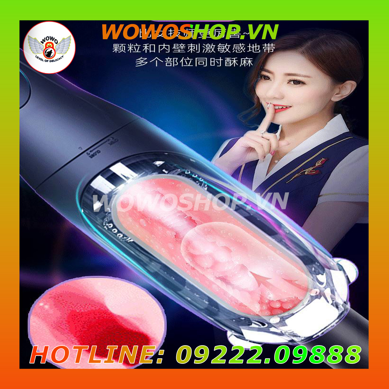 Đồ Chơi Người Lớn| Dụng Cụ Tình Yêu Nam|Âm Đạo Giả Cao Cấp|Lồn Giả|Wowoshop.vn