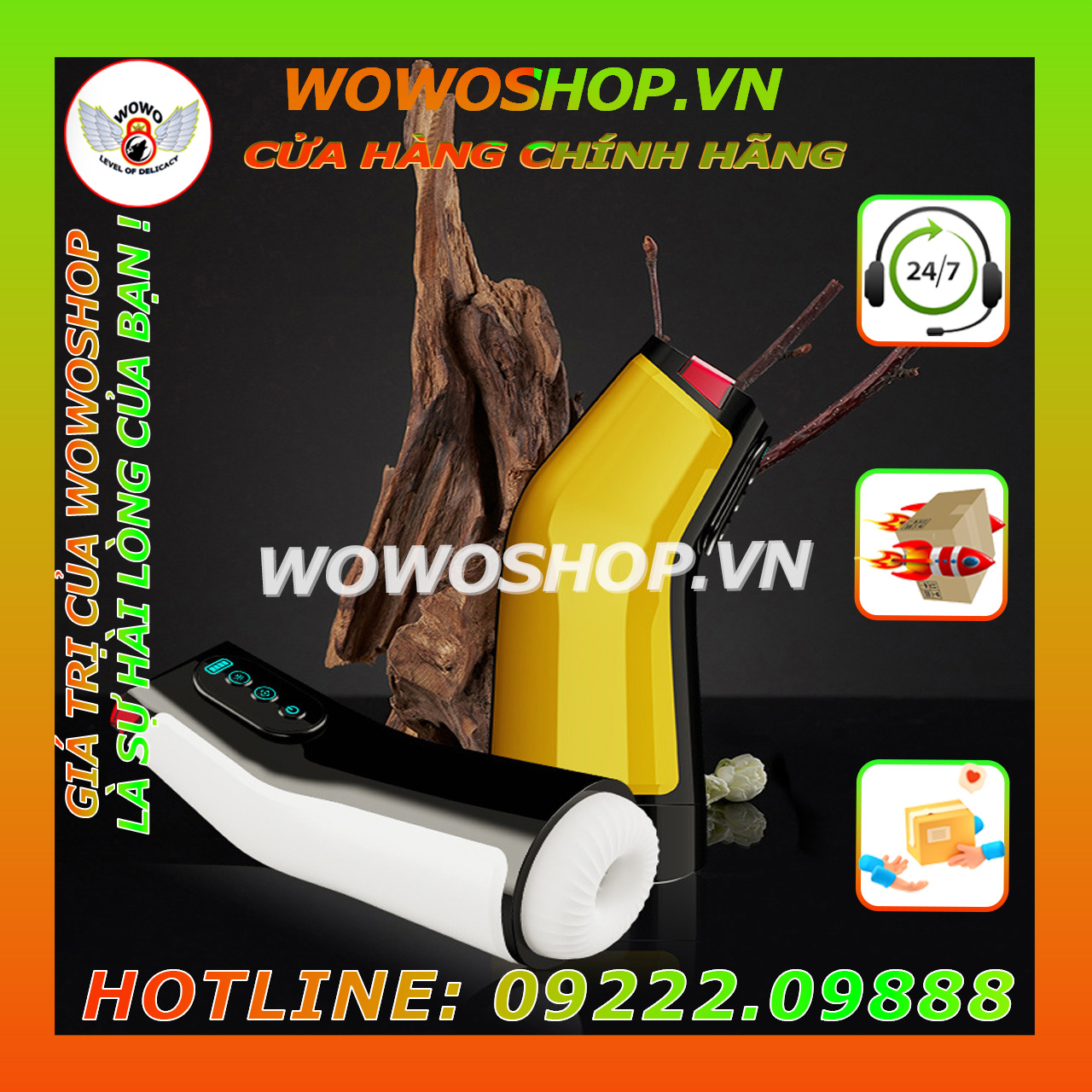 Đồ Chơi Người Lớn|Dụng Cụ Tình Yêu Nam|Âm Đạo Giả Cao Cấp|Lồn Giả|Wowoshop.vn