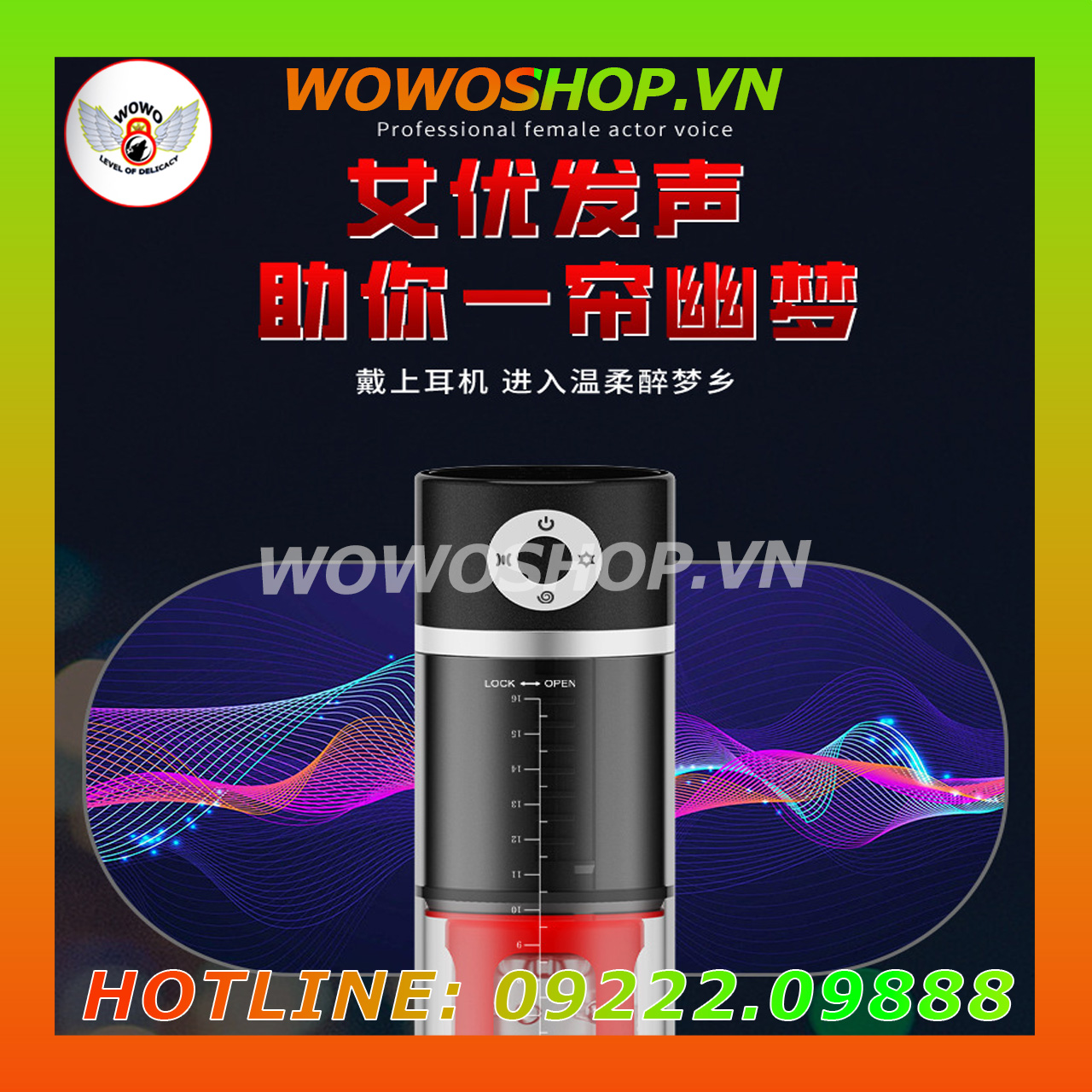 Đồ Chơi Người Lớn|Dụng Cụ Tình Yêu Nam|Âm Đạo Giả|Máy Tập Dương Vật|Wowoshop.vn