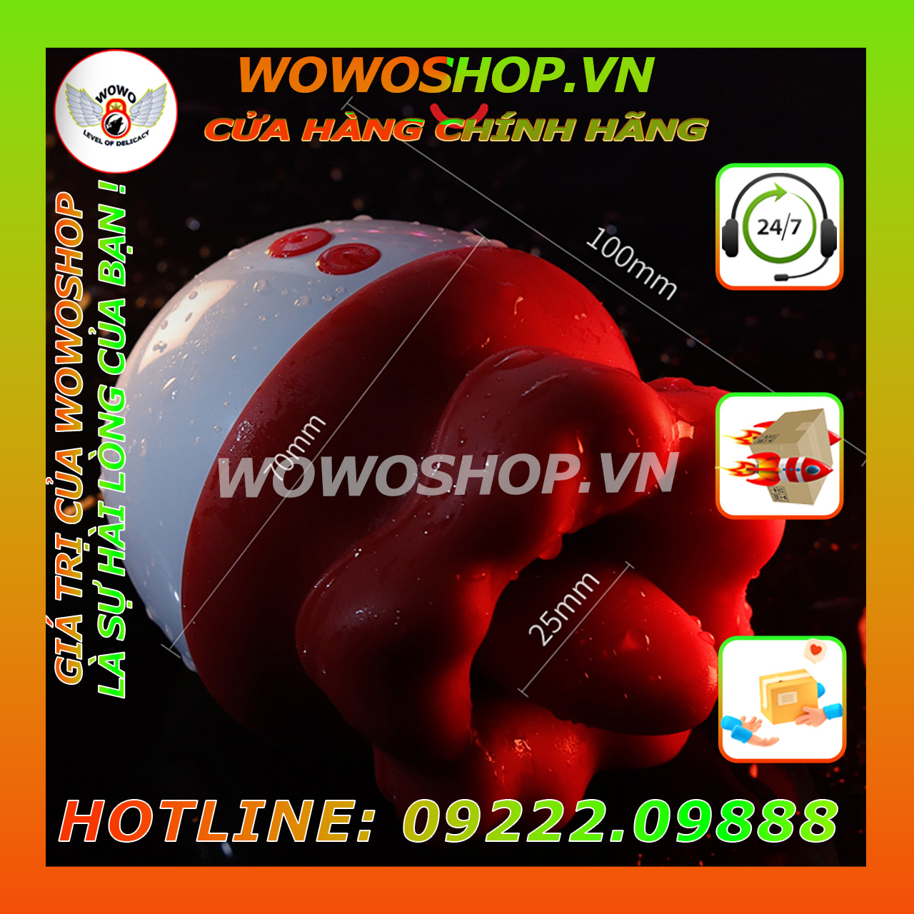 Đồ Chơi Người Lớn|Dụng Cụ Tình Yêu|lưỡi liếm âm đạo|lưỡi rung|Wowoshop