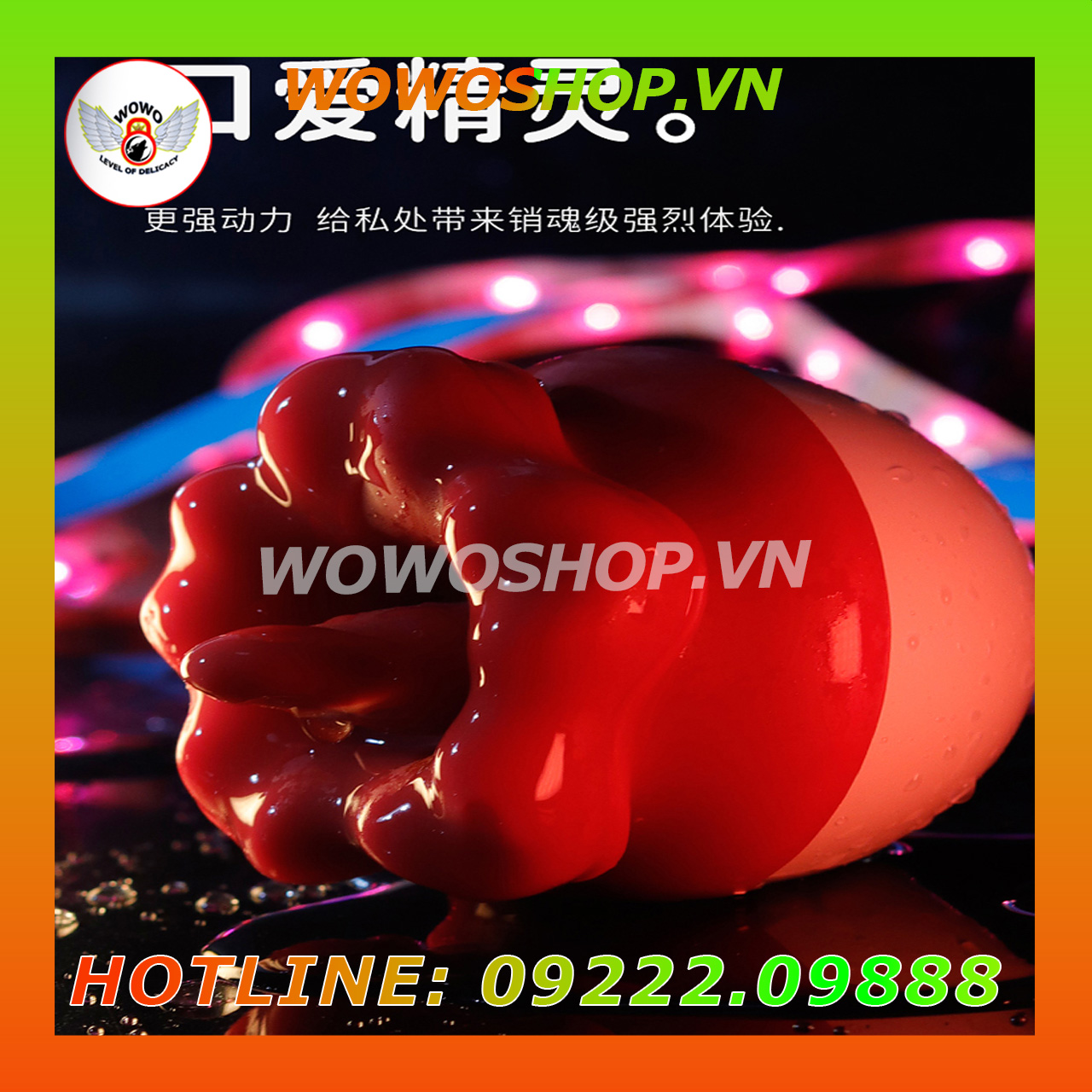 Đồ Chơi Người Lớn|Dụng Cụ Tình Yêu|lưỡi liếm âm đạo|lưỡi rung|Wowoshop
