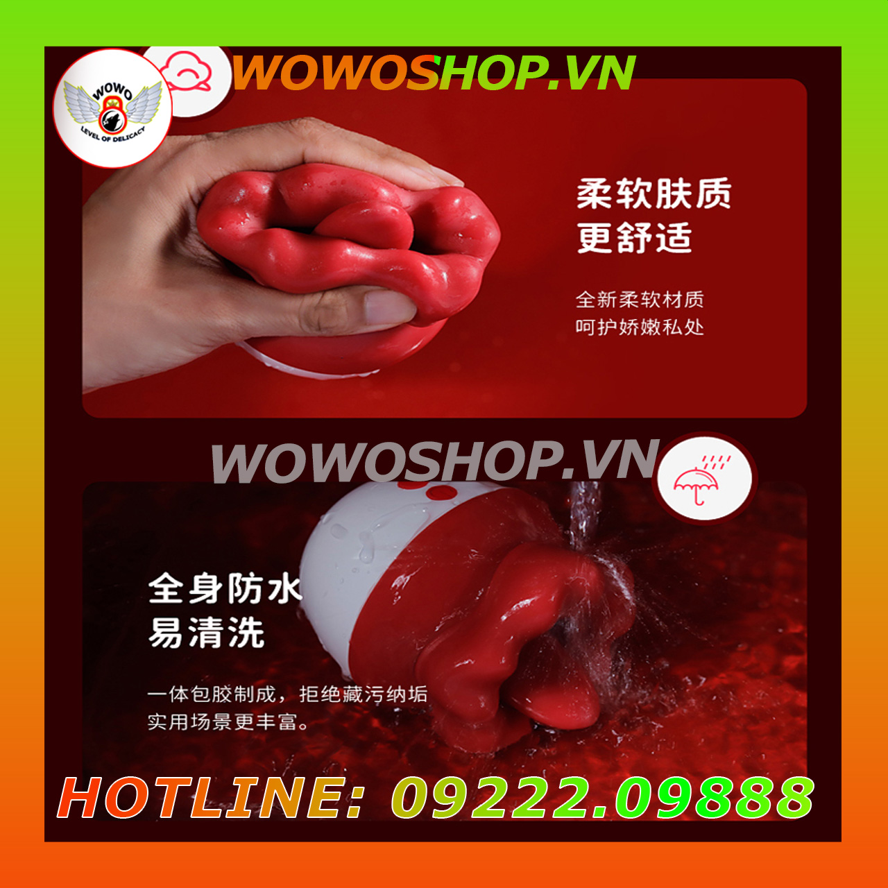Đồ Chơi Người Lớn|Dụng Cụ Tình Yêu|lưỡi liếm âm đạo|lưỡi rung|Wowoshop