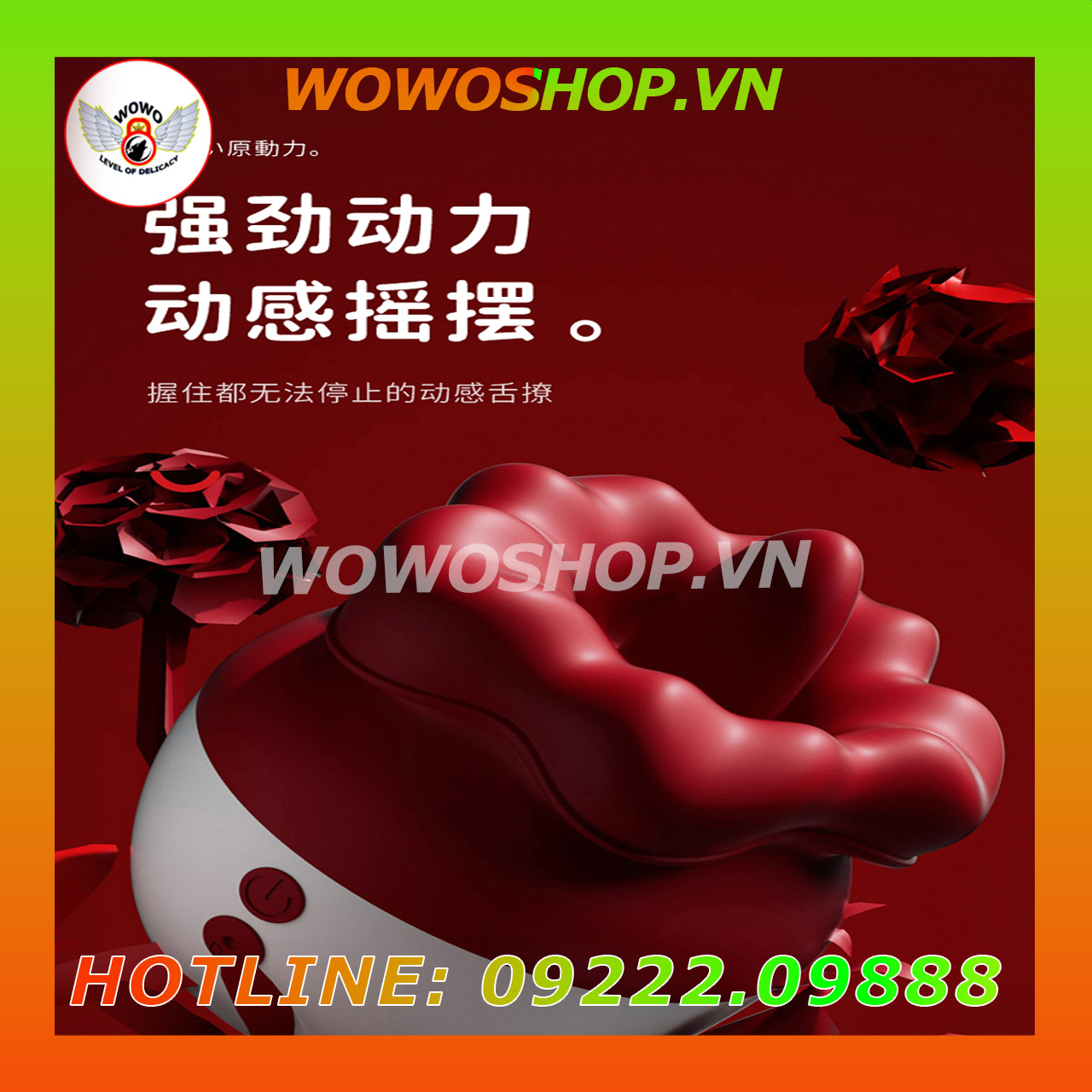 Đồ Chơi Người Lớn|Dụng Cụ Tình Yêu|lưỡi liếm âm đạo|lưỡi rung|Wowoshop