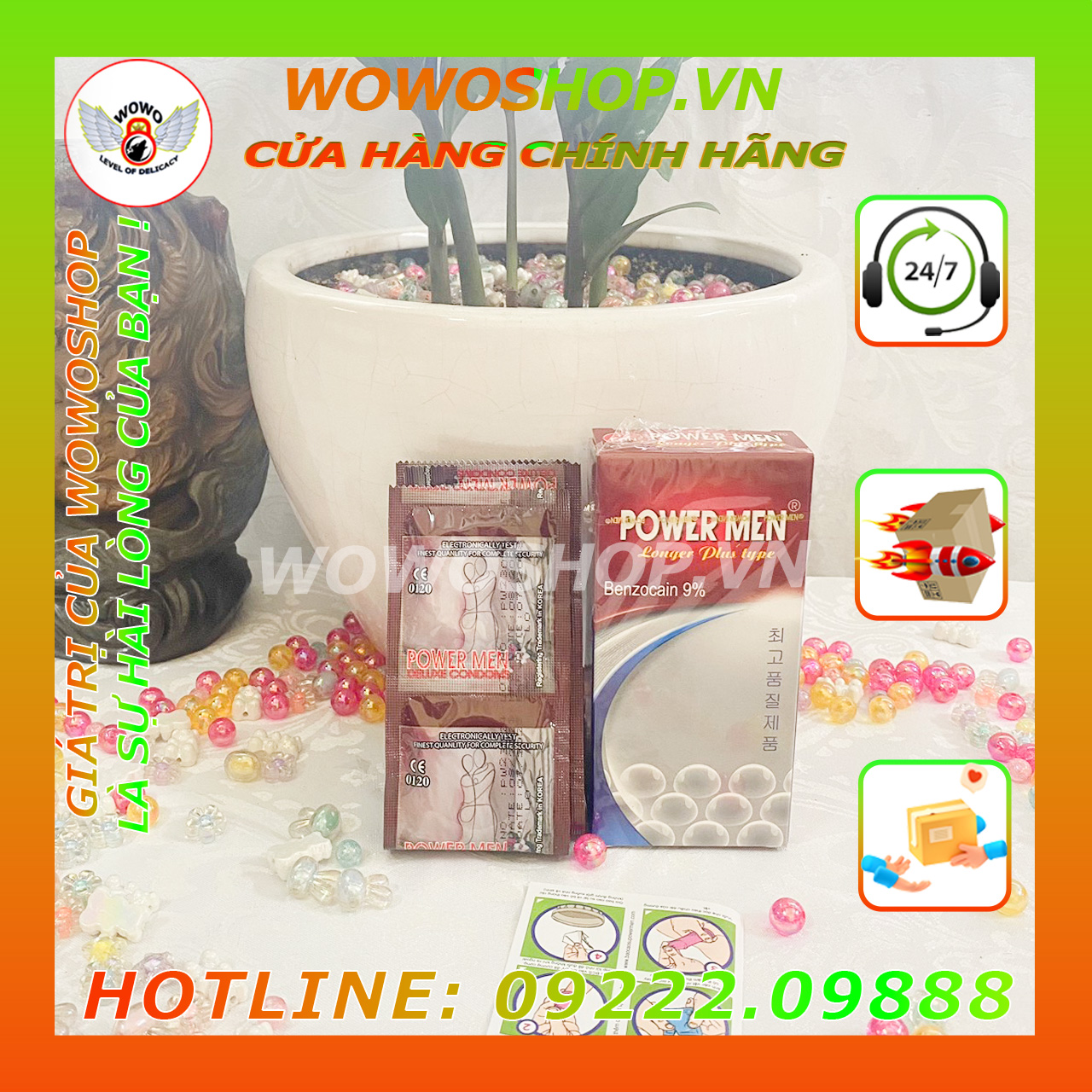 Bao Cao Su|Bao Cao Su Siêu Mỏng|Bao Cao Su Power Men Longer Plus Type|Gân|Gai|Kéo Dài Thời Gian