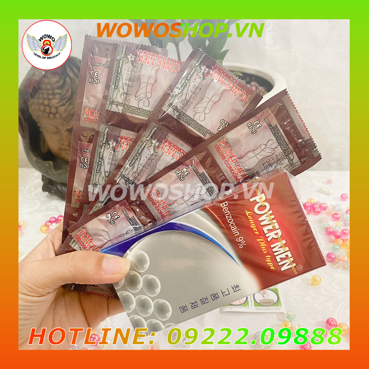 Bao Cao Su|Bao Cao Su Siêu Mỏng|Bao Cao Su Power Men Longer Plus Type|Gân|Gai|Kéo Dài Thời Gian