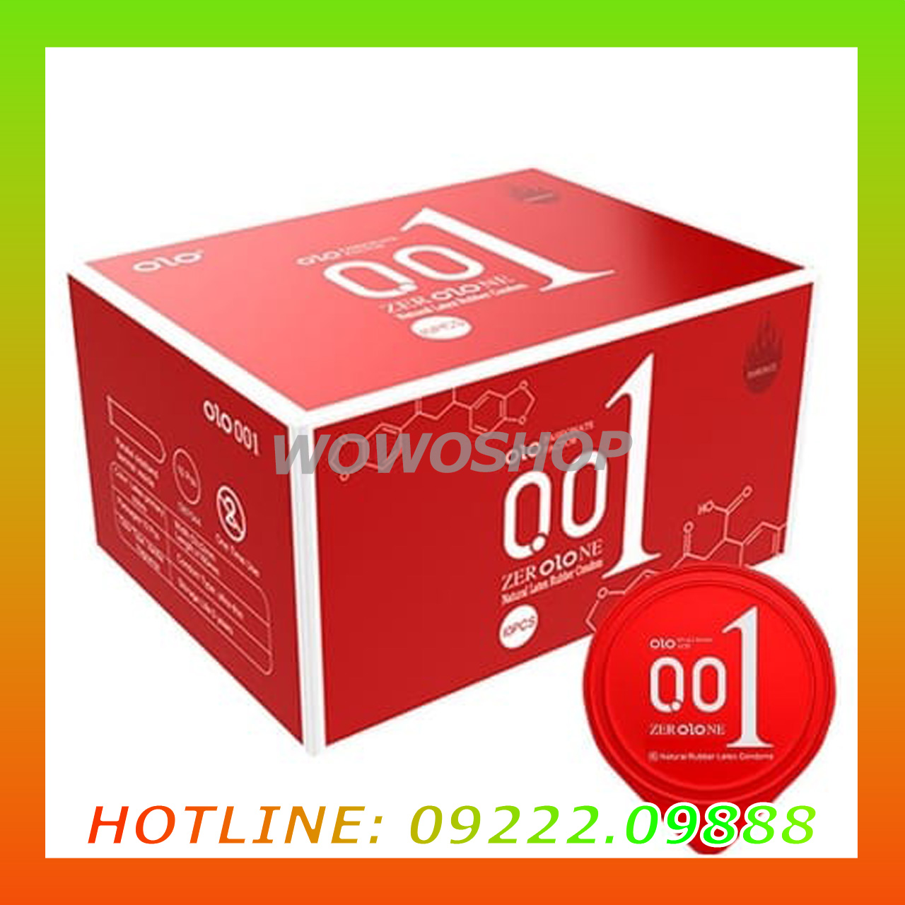 Bao Cao Su|Bao Cao Su Siêu Mỏng|Bao Cao Su Olo 001|Bcs 001|Wowoshop