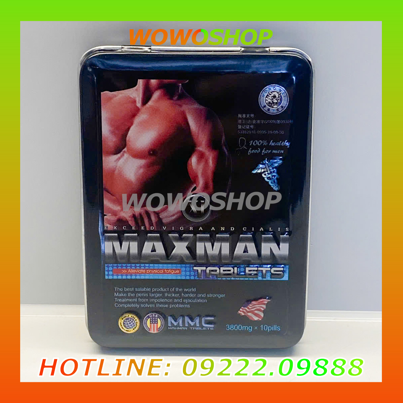 Cường Dương|Tăng Cường Sinh Lý|MMC MaxMan Company Tablets|Wowoshop