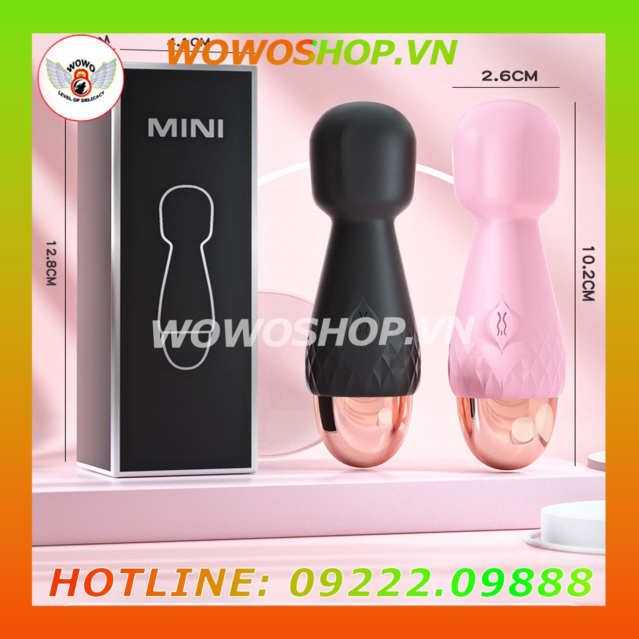 Đồ Chơi Người Lớn|Dụng Cụ Tình Yêu|Chày Rung Mini|Chày Rung|Wowoshop