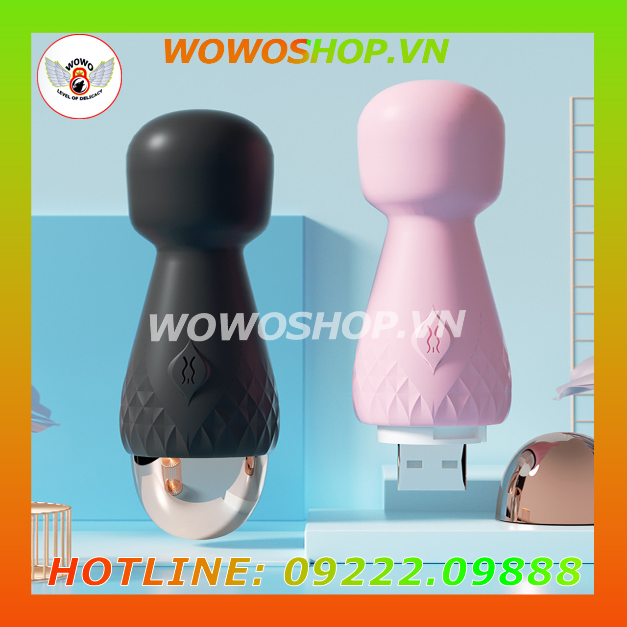 Đồ Chơi Người Lớn|Dụng Cụ Tình Yêu|Chày Rung Mini|Chày Rung|Wowoshop