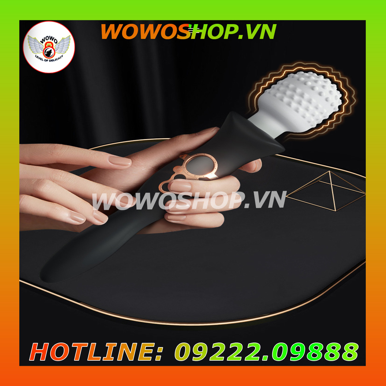 Đồ Chơi Người Lớn|Dụng Cụ Tình Yêu Nữ|Chày Rung Tình Yêu|Wowoshop.vn