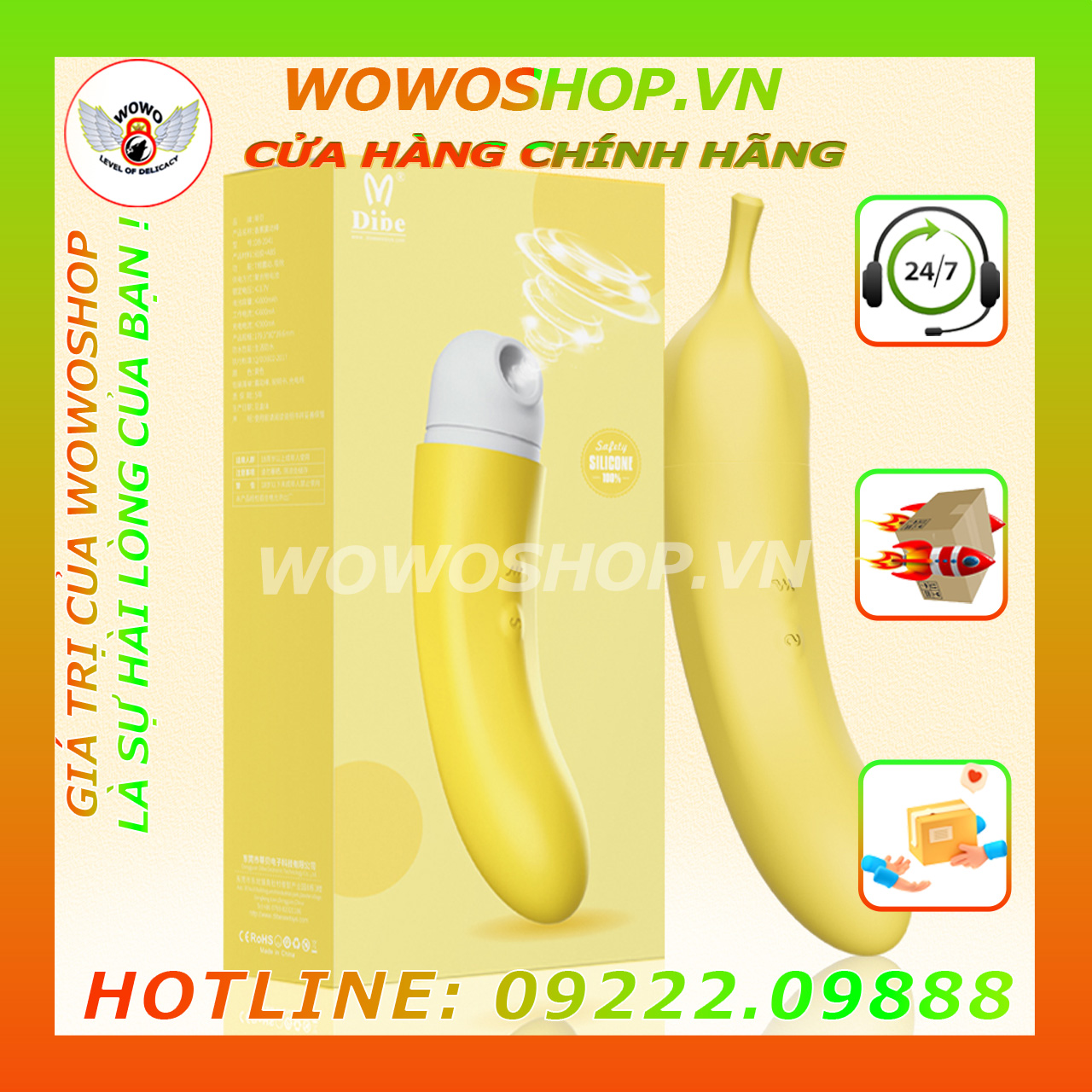 Đồ Chơi Người Lớn|Dụng Cụ Tình Yêu|Dương Vật Giả Ngụy Trang|Wowoshop