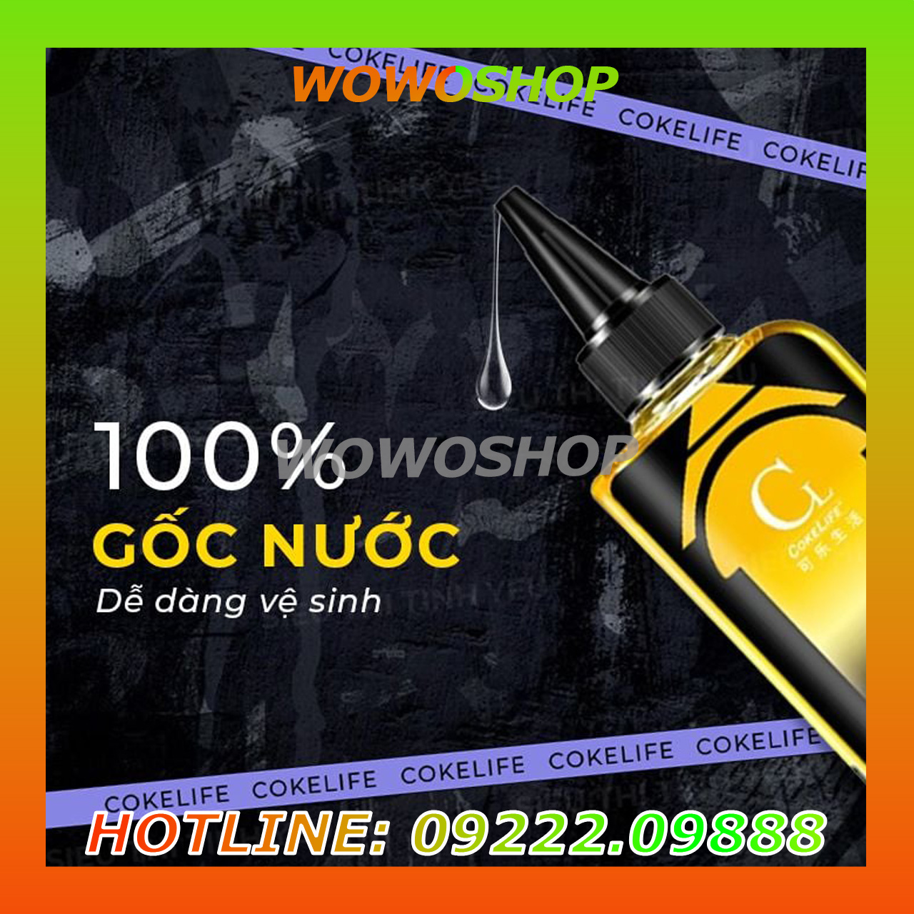 Gel Bôi Trơn Cokelife|Gel Trơn Giảm Đau|Gel Cốc Nước|Gel Tăng Khoái Cảm