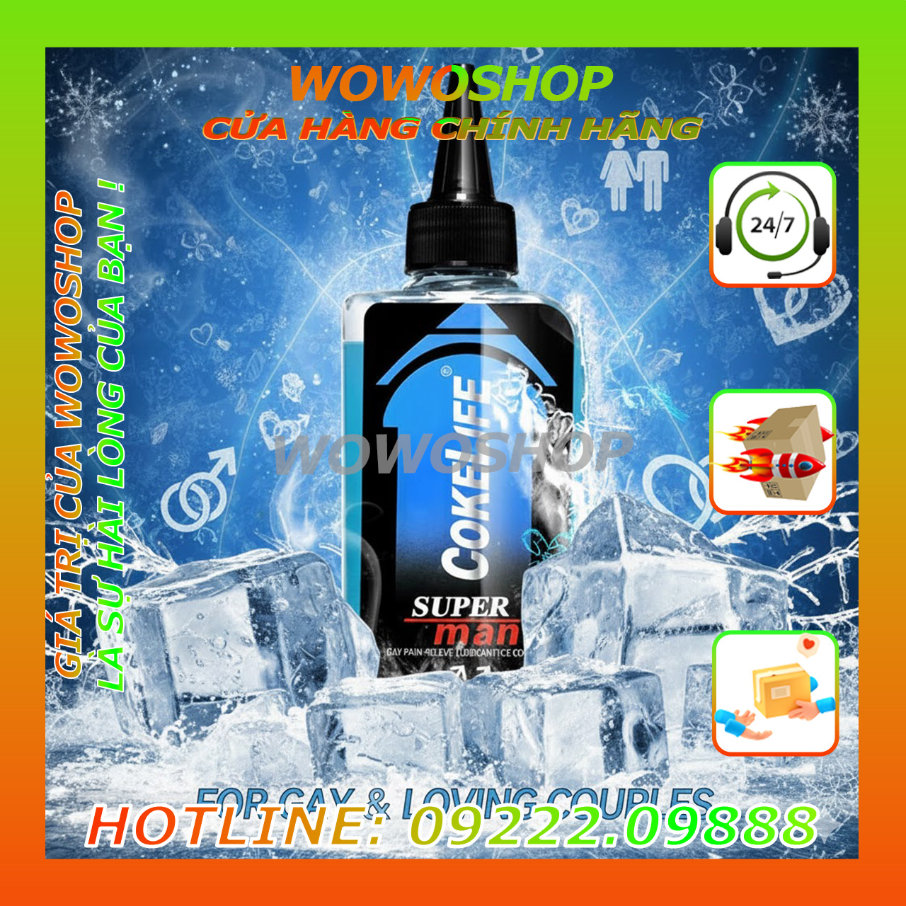 Gel Bôi Trơn Giảm Đau|Cokelife|Gel Gốc Nước|Gel Dành Cho Gay|Gel Mát