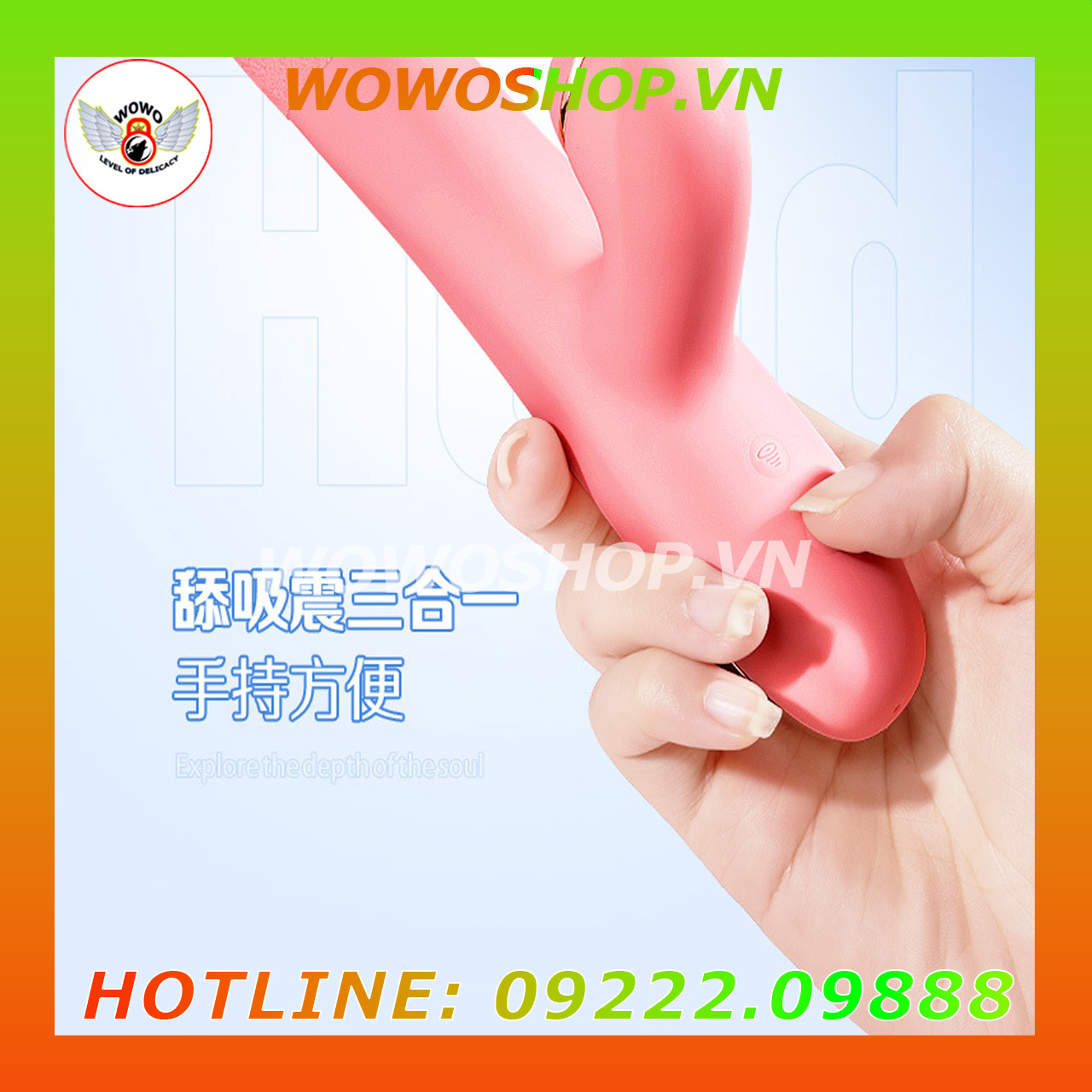 Đồ Chơi Người Lớn|Dụng Cụ Tình Yêu|Lưỡi Rung Tình Yêu|Wowoshop.vn