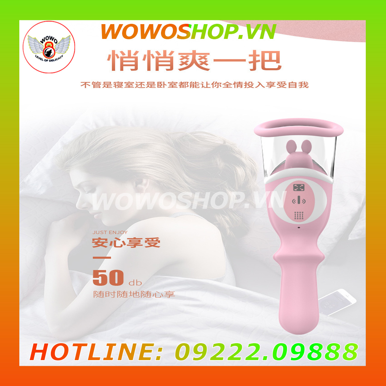 Đồ Chơi Người Lớn|Dụng Cụ Tình Yêu Nữ|Máy Massage Ngực|Wowoshop.vn