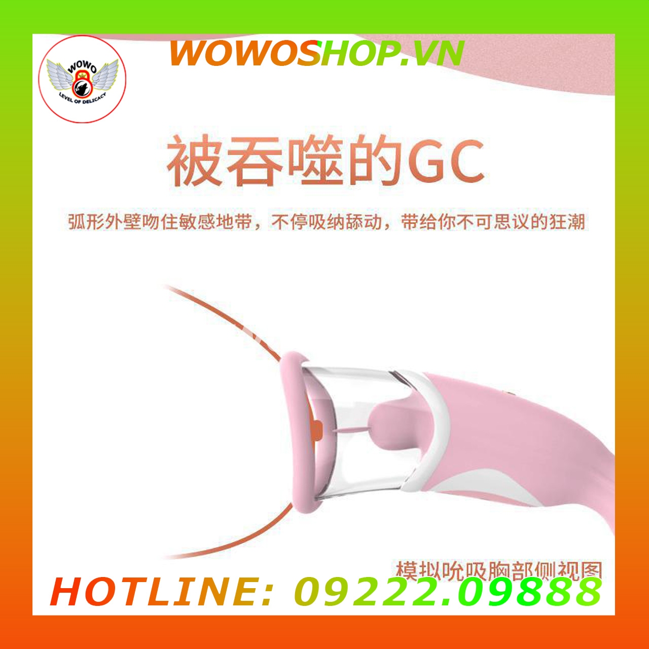 Đồ Chơi Người Lớn|Dụng Cụ Tình Yêu Nữ|Máy Massage Ngực|Wowoshop.vn