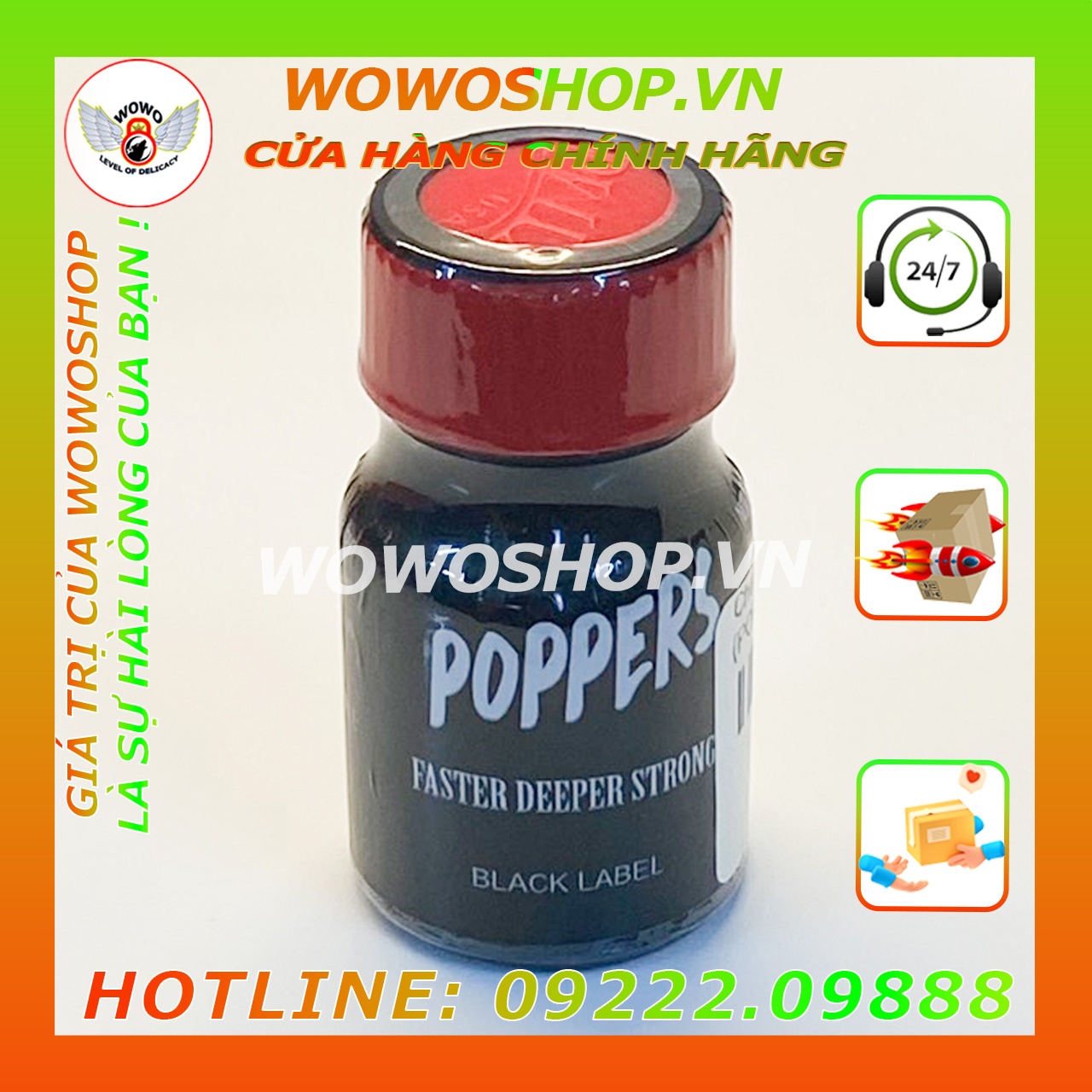 Popper-Chai Hít Popper-Popper Dành Cho Top Và Bot-Popper Jungle Juice-Poppers Black Label-Wowoshop