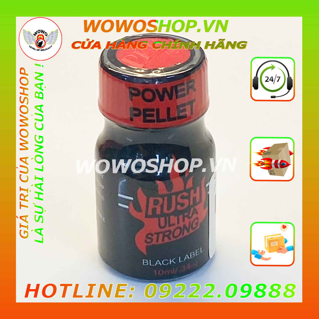 Popper|Chai Hít Popper|Popper Dành Cho Top Và Bot|Popper Jungle Juice|Rush Ultra Strong|Wowoshop