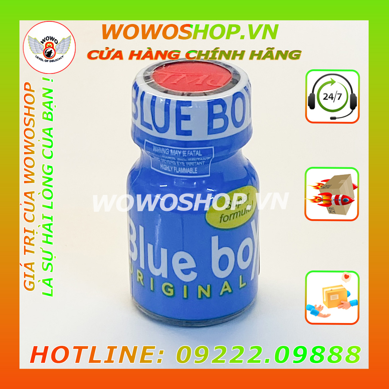 Popper-Chai Hít Popper-Popper Dành Cho Top Và Bot-Popper Jungle Juice-Blue Boy-Wowoshop