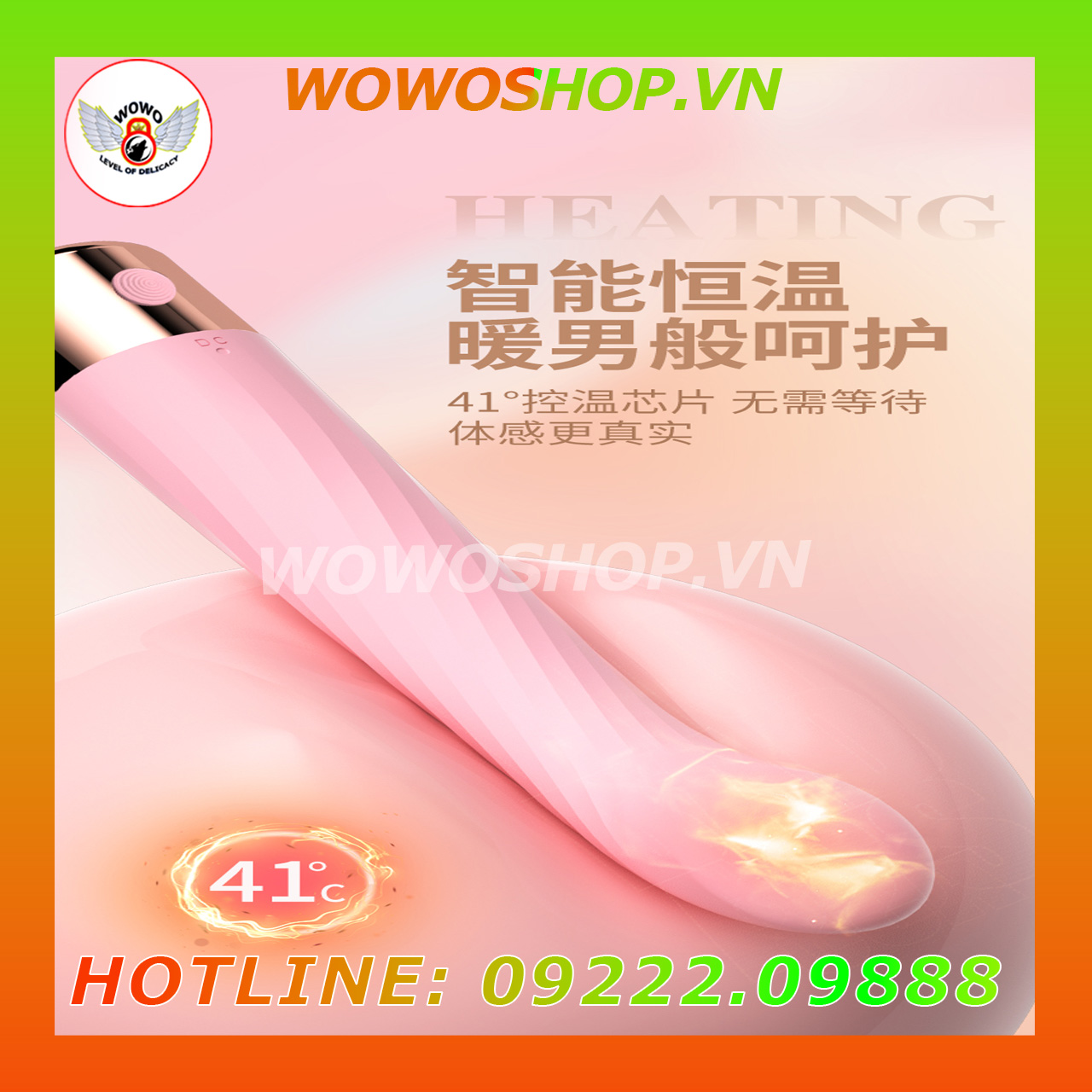 Đồ Chơi Người Lớn|Dụng Cụ Tình Yêu Nữ|Que Rung Tình Yêu|Wowoshop