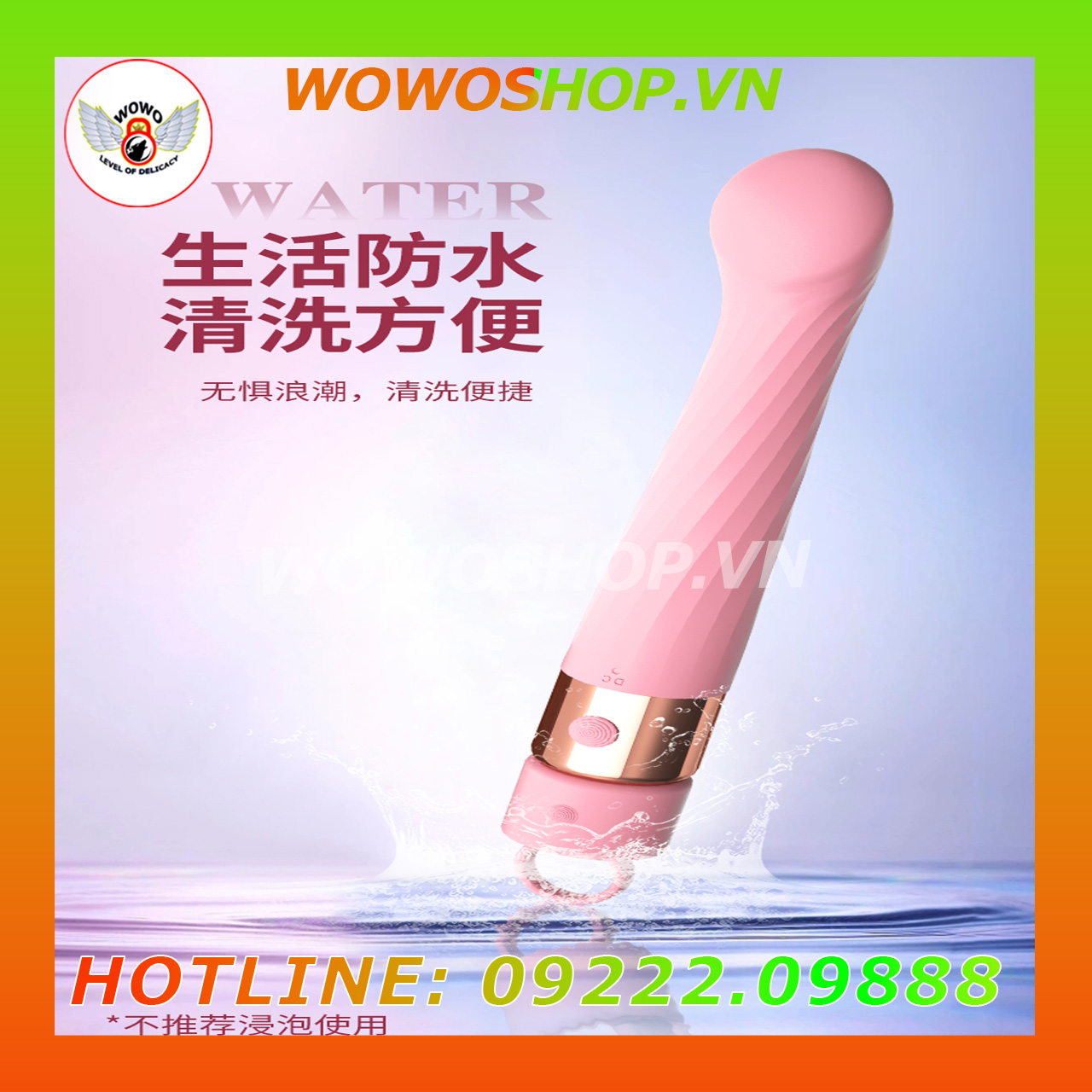 Đồ Chơi Người Lớn|Dụng Cụ Tình Yêu Nữ|Que Rung Tình Yêu|Wowoshop