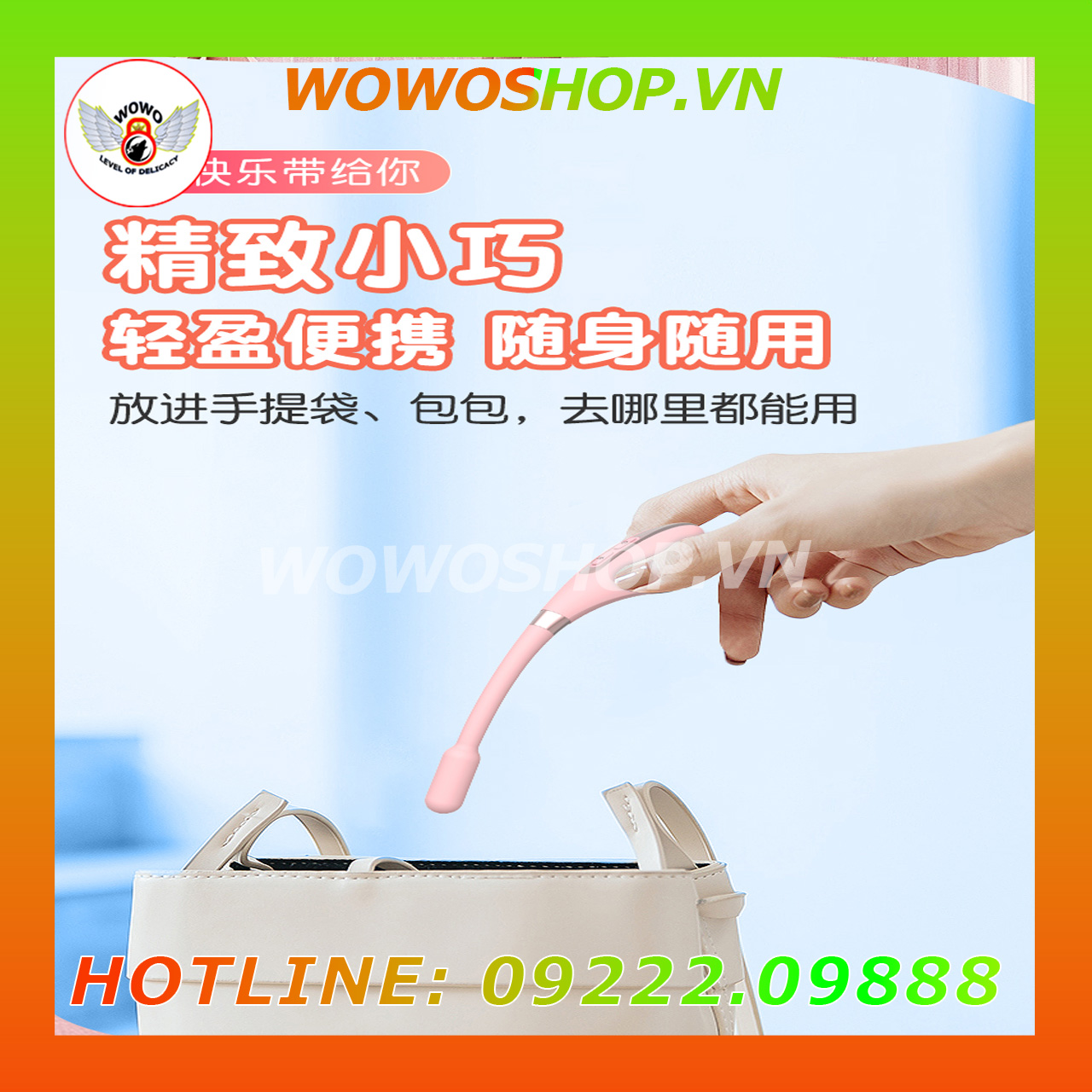 Đồ Chơi Người Lớn|Dụng Cụ Tình Yêu|Que Rung Tình Yêu|Wowoshop