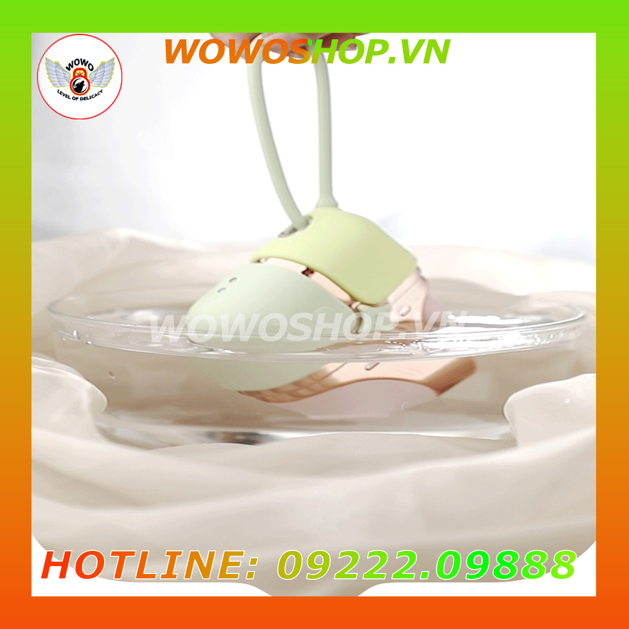 Đồ Chơi Người Lớn|Dụng Cụ Tình Yêu Nữ|Trứng Rung 2 Đầu|Wowoshop