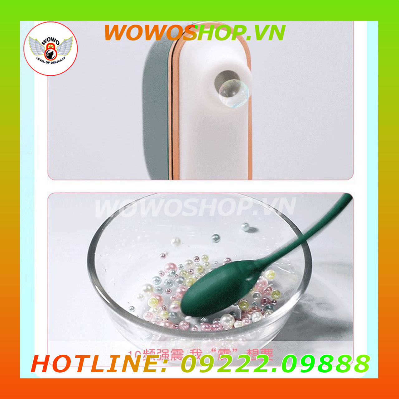 Đồ Chơi Người Lớn|Dụng Cụ Tình Yêu Nữ|Trứng Rung Tình Yêu|Wowoshop