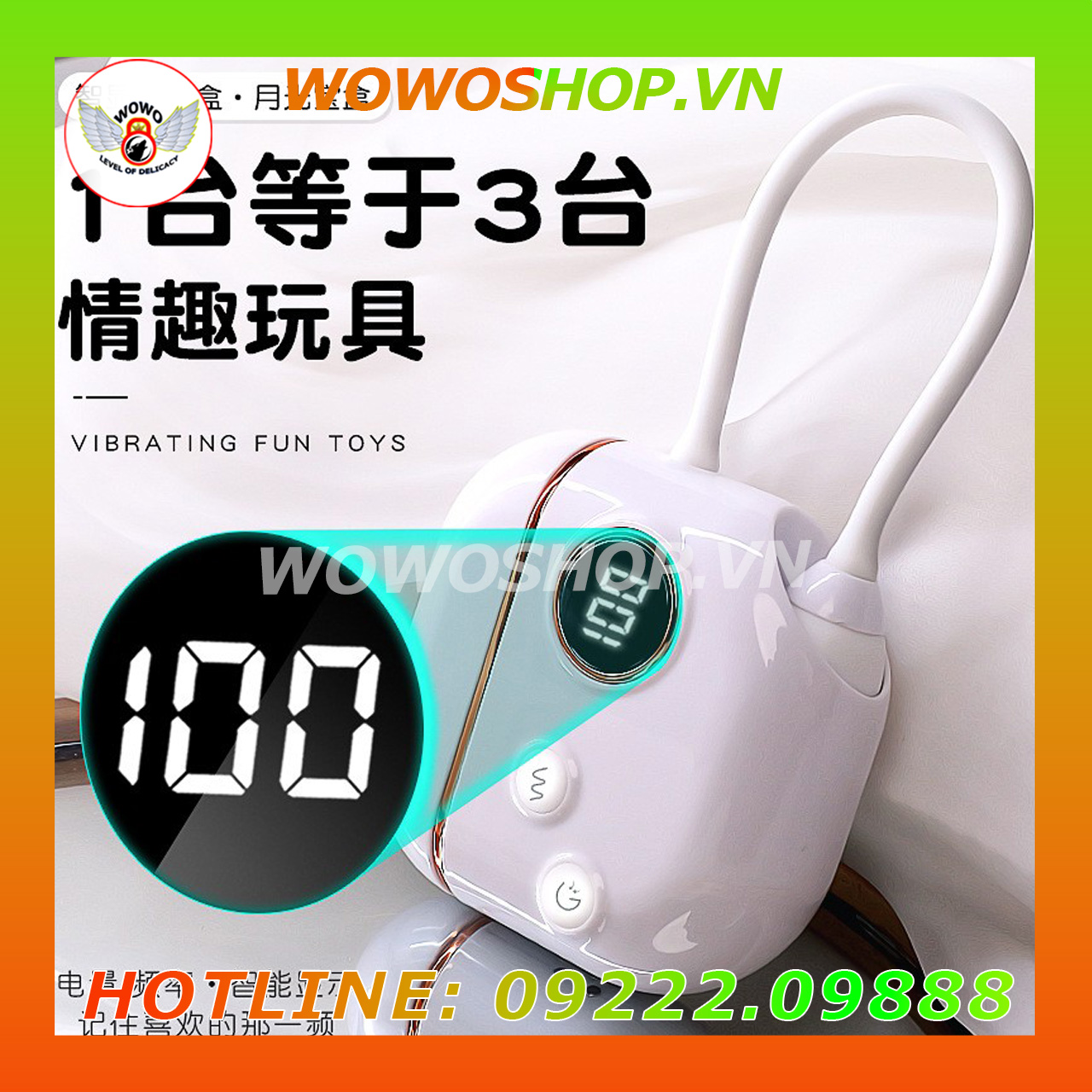 Đồ Chơi Người Lớn|Dụng Cụ Tình Yêu Nữ|Trứng Rung Tình Yêu|Wowoshop