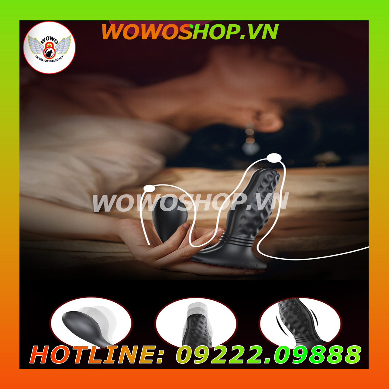 Đồ Chơi Người Lớn|Dụng Cụ Tình Yêu Nữ|Trứng Rung Tình Yêu|Wowoshop.vn