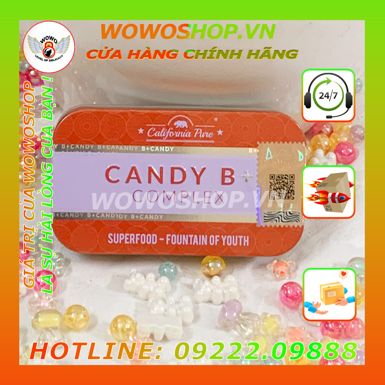 Kẹo Candy B|Kẹo Candy B+ Complex|Kẹo Tăng Cường Sinh Lý|Kẹo Ngậm Cường Dương