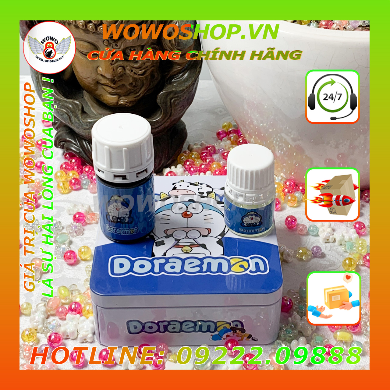 Popper-Chai Hít Popper-Popper Dành Cho Top Và Bot-Popper Jungle Juice-Doraemon-Chai 60ML-Shop Quận 6 TPHCM