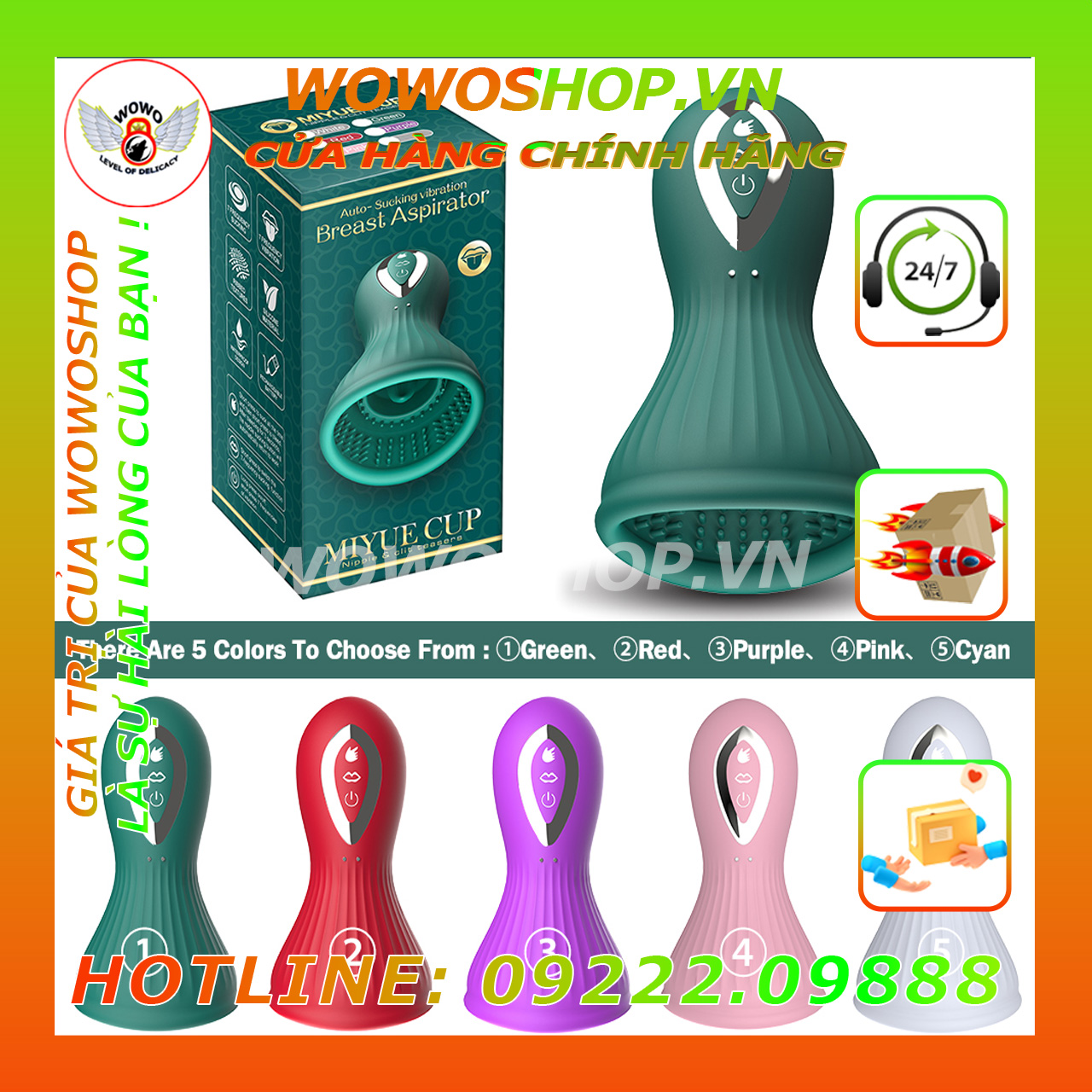 Đồ Chơi Người Lớn-Dụng Cụ Tình Yêu-Shop Trứng Rung Tình Yêu-Máy Massage Ngực-Miyue-Shop Đồ Chơi Người Lớn Quận 12