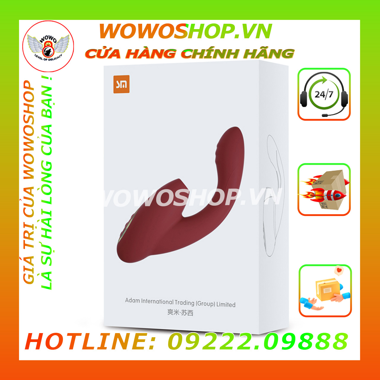 Đồ Chơi Người Lớn-Dụng Cụ Tình Yêu Nữ-Dương Vật Giả Cao Cấp Shuangmi Susi-Đồ Chơi Tình Yêu-Shop Đồ Chơi Quận 2