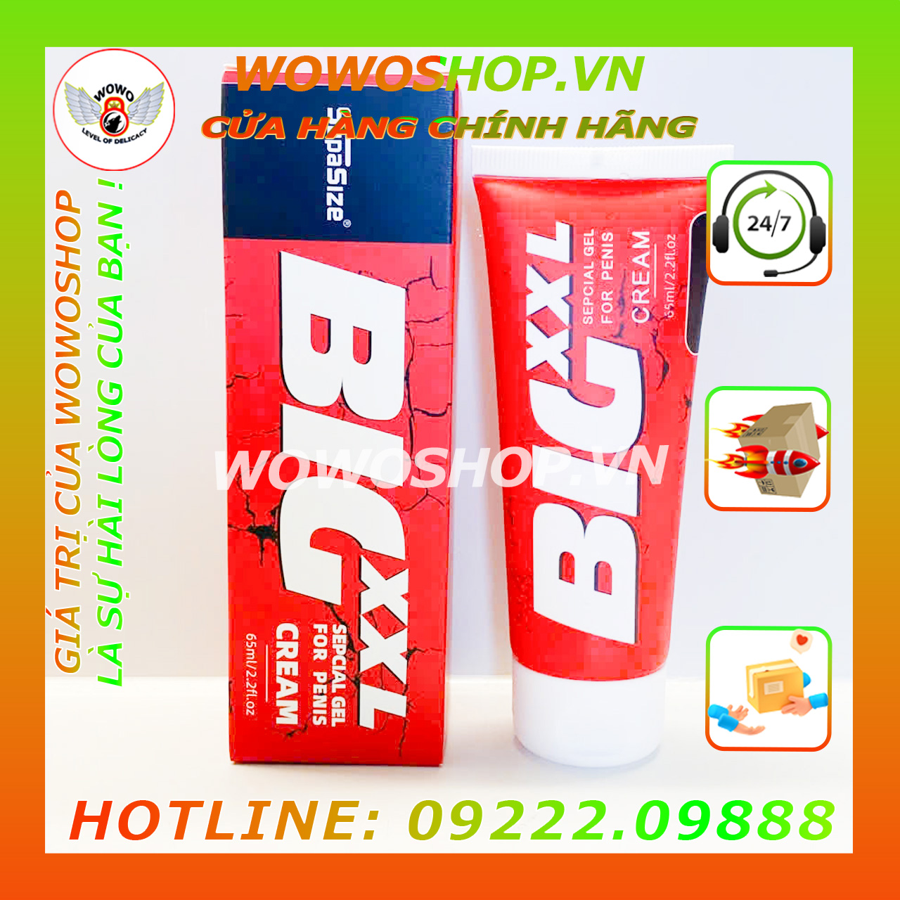 Gel Bôi Trơn-Tăng Cường Cương Dương-Kéo Dài Thời Gian Quan Hệ-Chống Xuất Tinh Sớm-Big XXL-Shop Bao Cao Su Quận 6