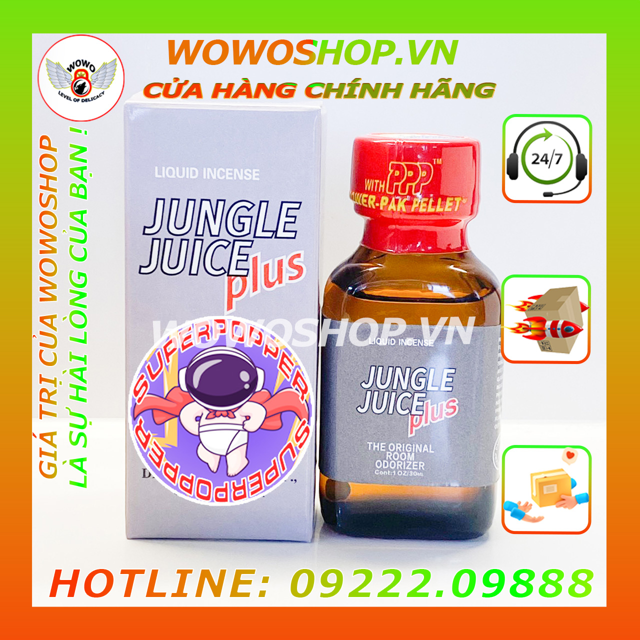 Chai Hít Popper-Popper Dành Cho Top Bot-Popper-Popper Jungle Juice-Super Popper-Jungle Juice Plus-Shop Bao Cao Su Quận 9