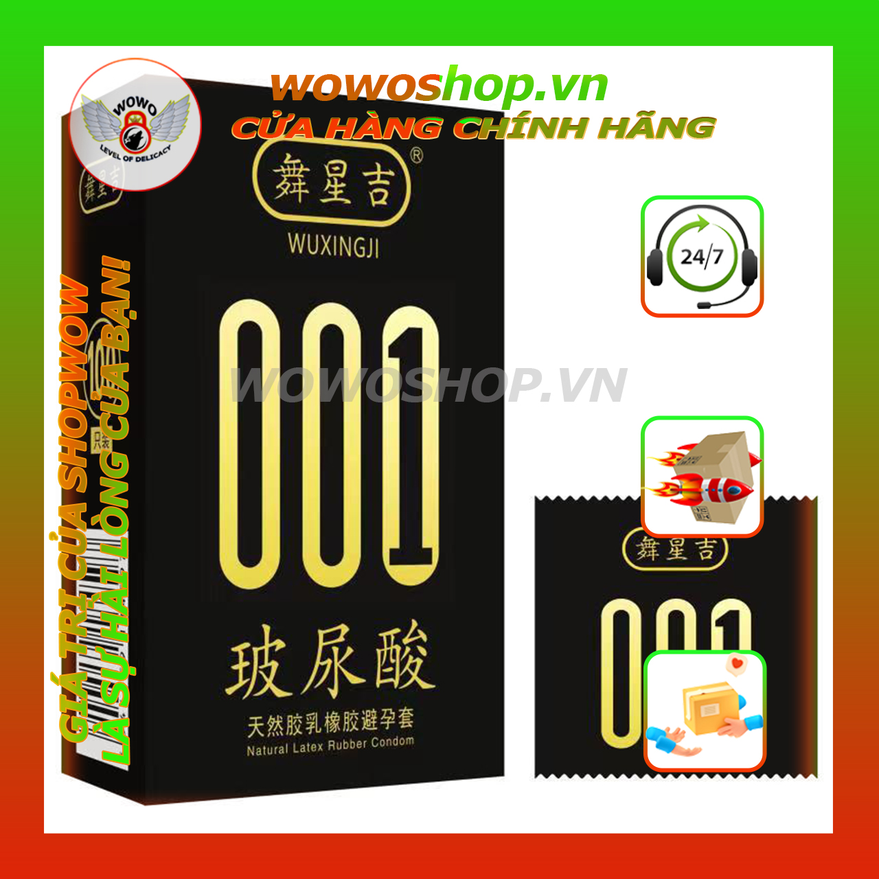 Shop Bao Cao Su TPHCM-Bao Cao Su Wuxingji 001-Shop Bao Cao Su Quận 8 Lớn Nhất Sài Gòn