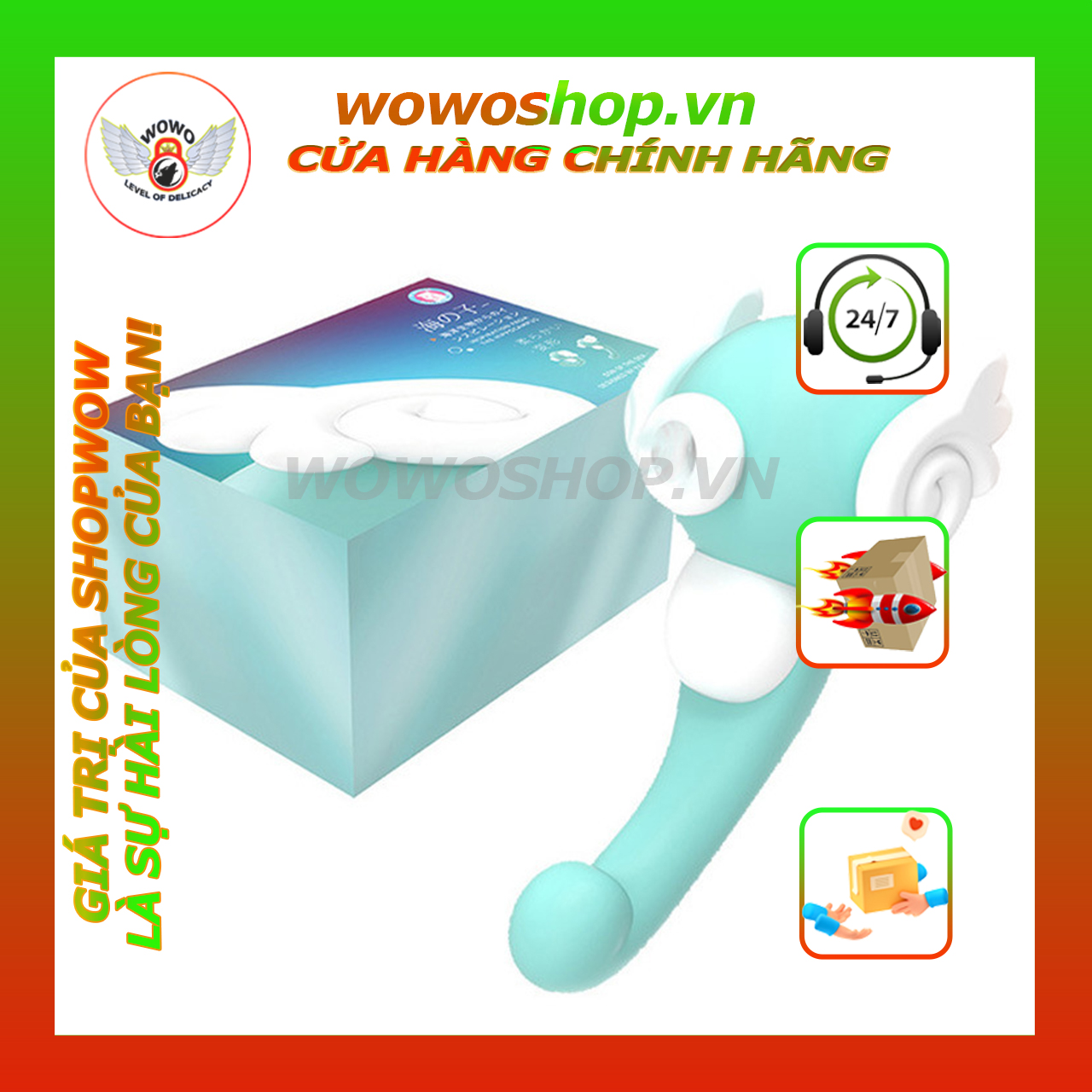 Đồ Chơi Tình Yêu Nữ-Sextoy Cho Nữ-Dụng Cụ Tình Dục Rung Hút YY Horse-Shop Đồ Chơi Quận 3-Wowoshop