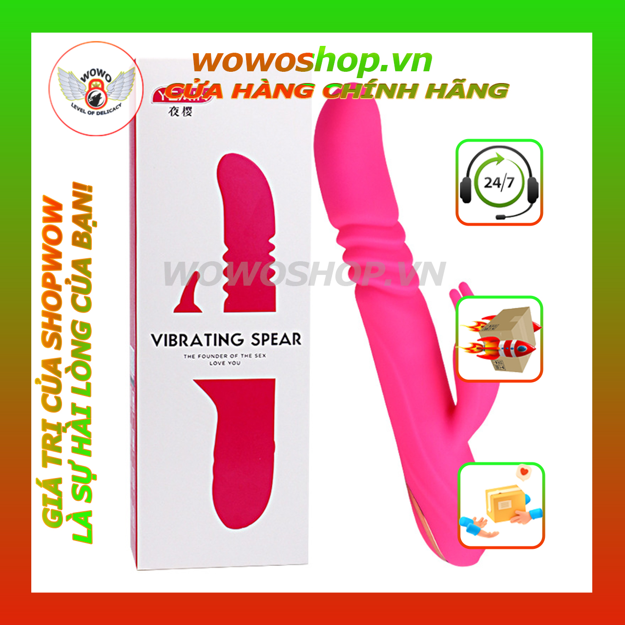 Đồ Chơi Cho Nữ-Dương Vật Giả Cao Cấp Rung-Thụt-Ngoáy-Có Nhiệt-Yeain YY604-Shop Đồ Chơi Quận 11 TPHCM