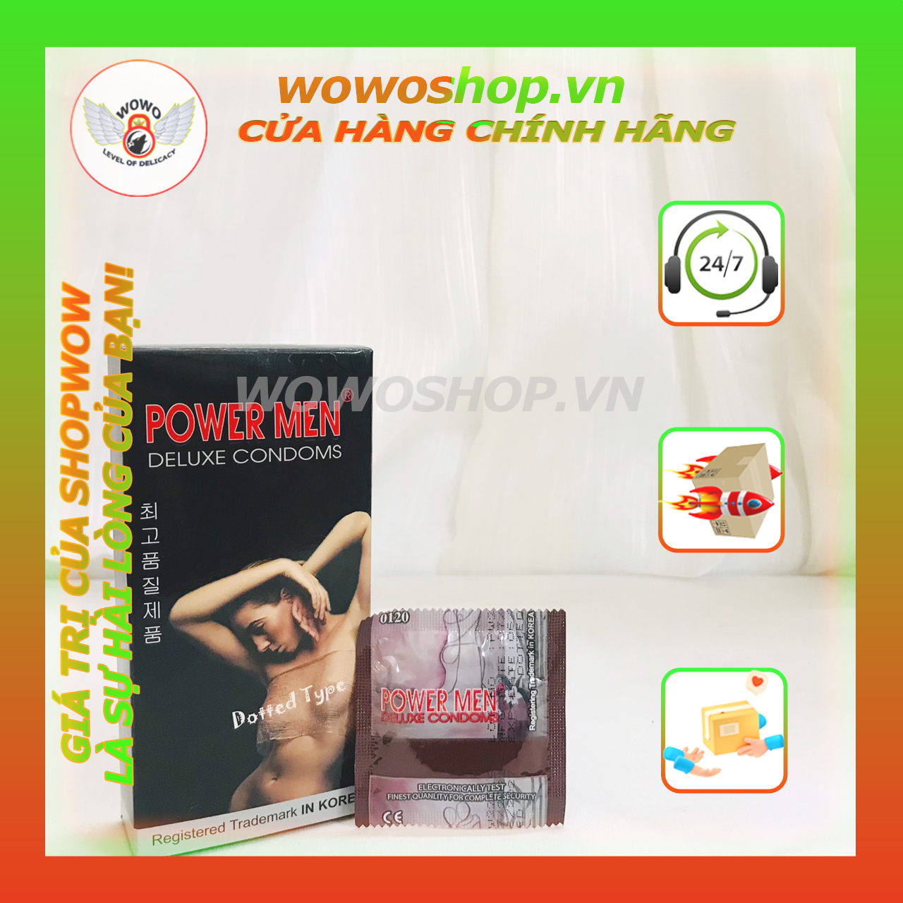 Shop Bao Cao Su Người Lớn-Bao Cao Su Power Men Siêu Mỏng-Shop Bao Cao Su Quận 12